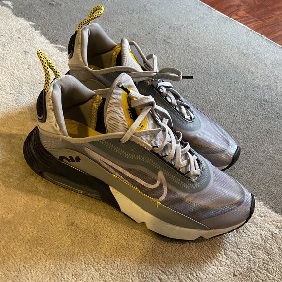 nike air max 2090 grey yellow